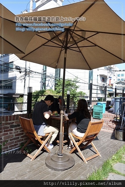 ㉚首爾．弘大站｜到BRUNCH-GA(브런치가)庭院咖啡廳享用早午餐，夜晚氣氛佳 @我在前往韓國旅遊的路上