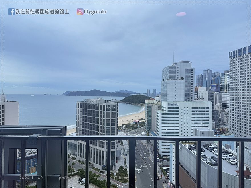 ⑬釜山住宿．海雲台｜Marianne Hotel(海雲台瑪麗安酒店)海景view一極棒 @我在前往韓國旅遊的路上