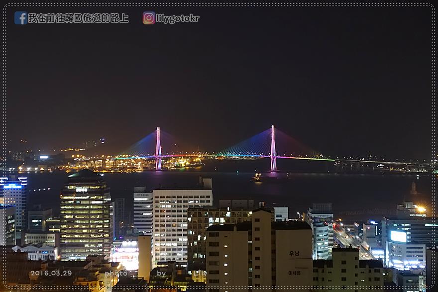 ㉔ 釜山．夜景｜跟著韓國人一起遊覽釜山最美的夜景：釜山港大橋、廣安大橋 [KKday] @我在前往韓國旅遊的路上