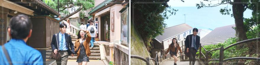 日本東京近郊．鐮倉‬｜江之島江島神社求財運、必吃仙貝，踩點韓劇《愛情怎麼翻譯?》取景地 @我在前往韓國旅遊的路上