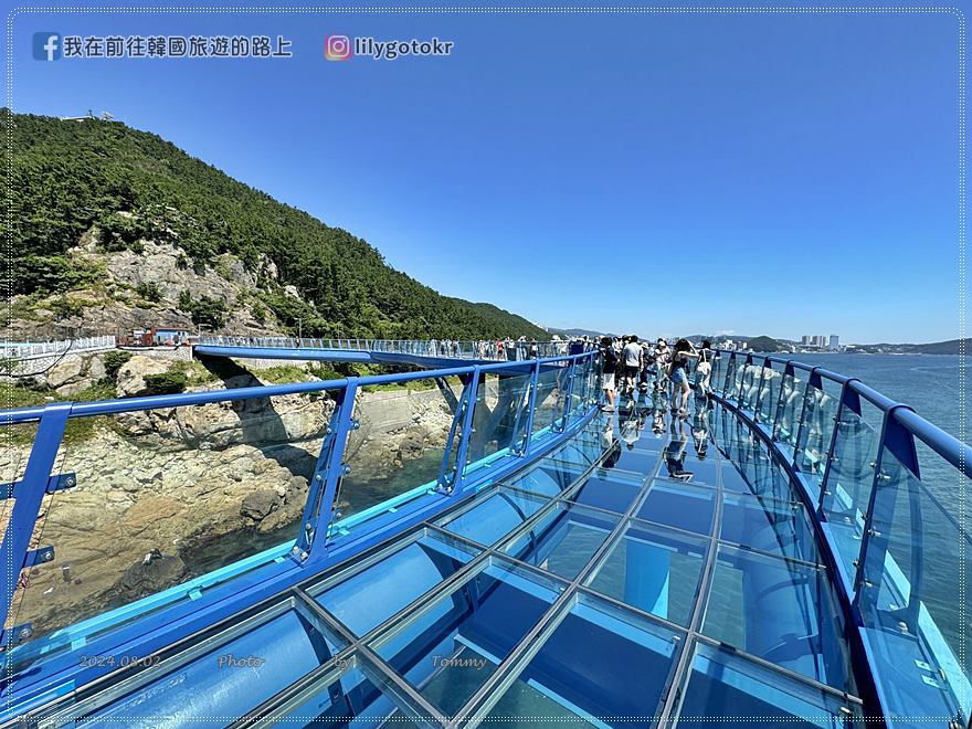 ㉟釜山．海雲台｜2024擴建後的青沙浦墊腳石展望台／青沙浦天空步道／青沙浦踏石觀景台(청사포다릿돌전망대) @我在前往韓國旅遊的路上