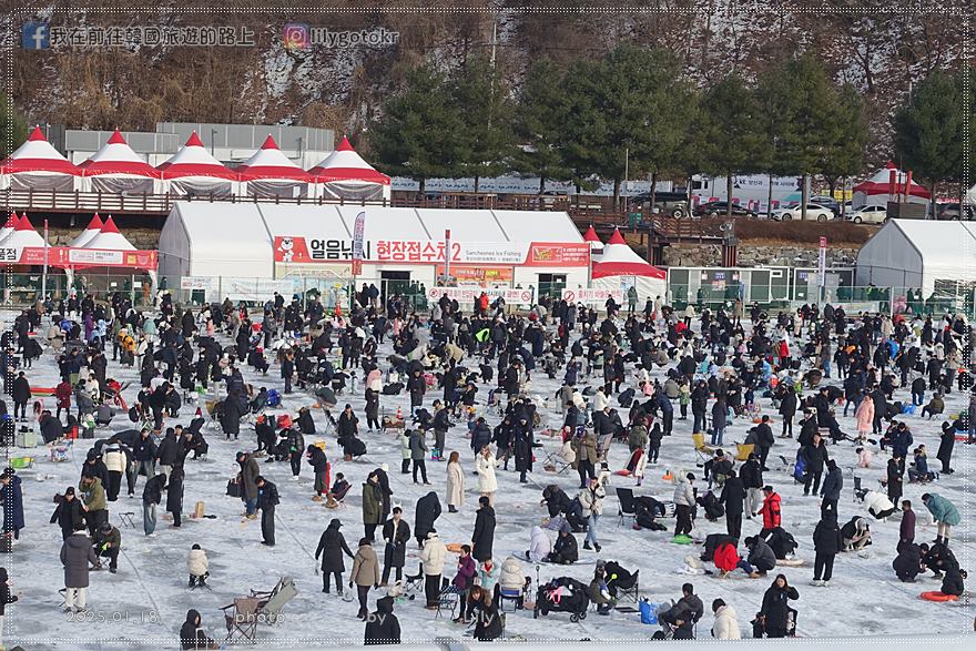 ㊵江原道．華川｜冬季盛事「華川山鱒魚冰釣慶典」(氣溫近-19度如何穿搭)、冰雕廣場、仙燈街 @我在前往韓國旅遊的路上