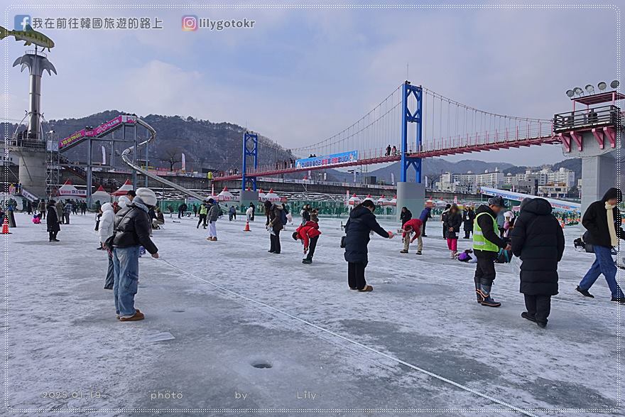 ㊵江原道．華川｜冬季盛事「華川山鱒魚冰釣慶典」(氣溫近-19度如何穿搭)、冰雕廣場、仙燈街 @我在前往韓國旅遊的路上