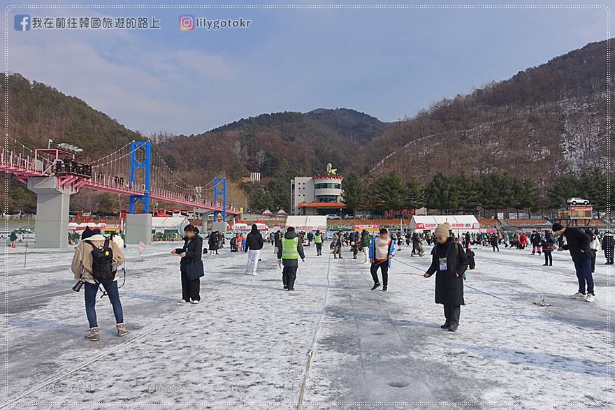㊵江原道．華川｜冬季盛事「華川山鱒魚冰釣慶典」(氣溫近-19度如何穿搭)、冰雕廣場、仙燈街 @我在前往韓國旅遊的路上