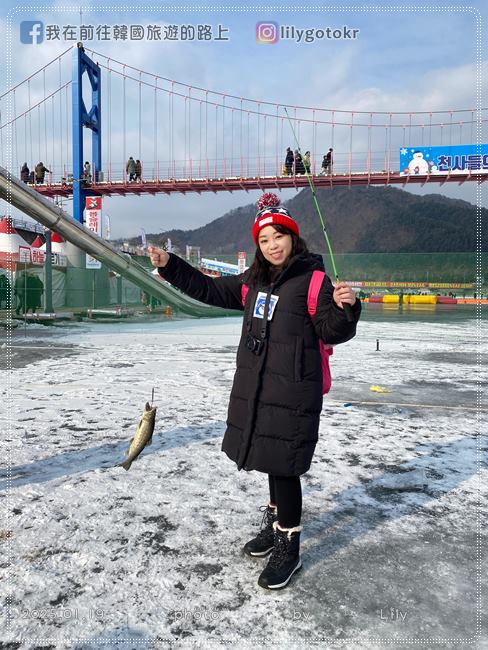㊵江原道．華川｜冬季盛事「華川山鱒魚冰釣慶典」(氣溫近-19度如何穿搭)、冰雕廣場、仙燈街 @我在前往韓國旅遊的路上