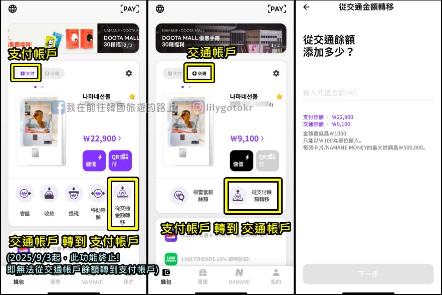 自由行工具｜韓國現金預付交通「NAMANE卡」可DIY卡面設計，購物美食享回饋折扣 @我在前往韓國旅遊的路上