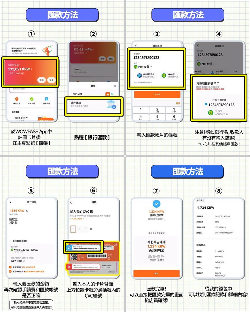 自由行工具｜詳盡教學~韓國現金卡「WOWPASS卡」換匯儲值匯率最好，結合T money交通卡，購物美食享現金回饋 @我在前往韓國旅遊的路上