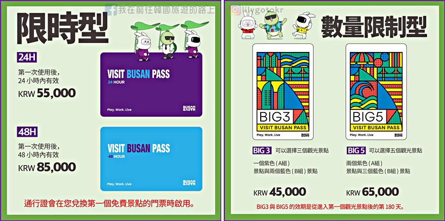 釜山優惠｜VISIT BUSAN PASS釜山玩樂通票24／48小時、Big3／5免費玩釜山(實際使用心得、行程安排、兌換處位置) @我在前往韓國旅遊的路上