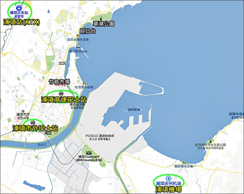 慶尚北道．浦項｜浦項景點地圖帶你安排行程教你玩、踩點韓劇《海岸村恰恰恰、山茶花開時》拍攝地 @我在前往韓國旅遊的路上