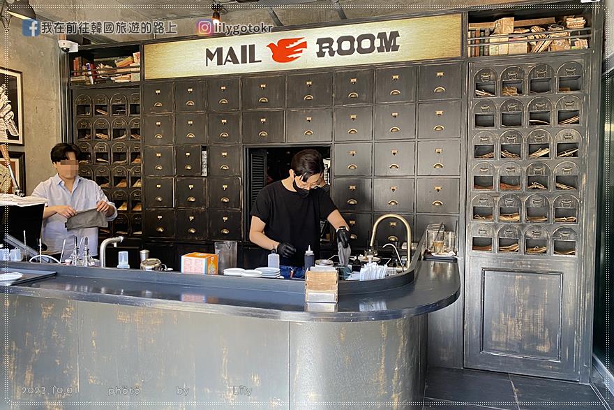 60)首爾．新堂站｜專賣濃縮咖啡的Mail Room(메일룸)郵箱咖啡廳，用鑰匙開郵箱領取餐點的特殊體驗 @我在前往韓國旅遊的路上