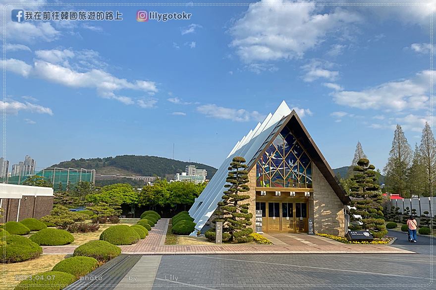 56)釜山．大淵站｜4月初至中旬到「UN紀念公園」看八重櫻 @我在前往韓國旅遊的路上