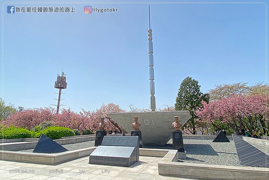 56)釜山．釜山站｜到「民主公園」八重櫻賞櫻秘境，抓住賞櫻季的尾巴 @我在前往韓國旅遊的路上