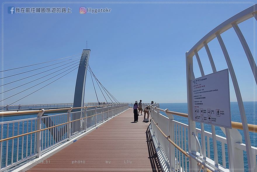 64)釜山．海雲台｜2024釜山新景點「海月展望台(해월전망대)／海月天空步道」，藍線公園海濱列車可直達 @我在前往韓國旅遊的路上