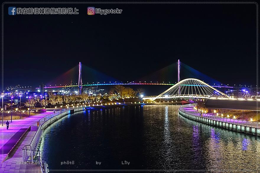65)釜山．釜山站｜新景點「北港親水公園」釜山港大橋夜景超炫麗，臨近釜山站及釜山港國際客運碼頭 @我在前往韓國旅遊的路上