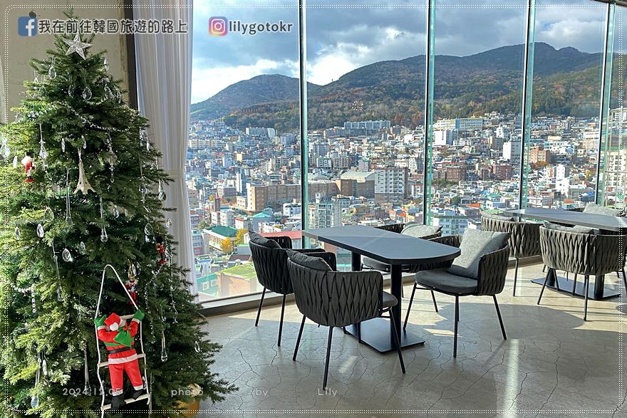 65)釜山．佐川站｜大型景觀咖啡廳Avenir，眺望釜山港大橋及草梁洞景色 @我在前往韓國旅遊的路上
