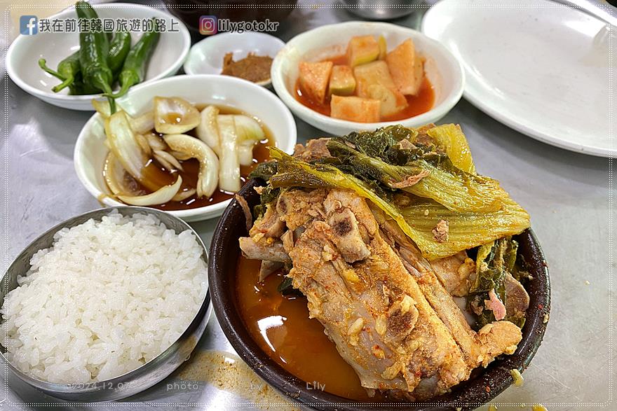 65)大邱機場｜洪川砂鍋(홍천뚝배기)排骨醒酒湯一人美食，鄰近琴湖江櫻花路和大邱機場 @我在前往韓國旅遊的路上