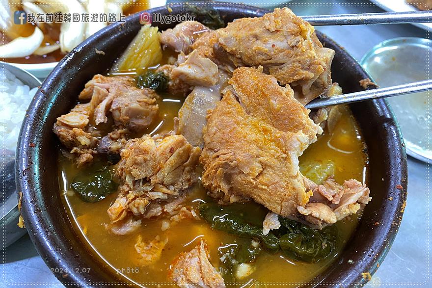 65)大邱機場｜洪川砂鍋(홍천뚝배기)排骨醒酒湯一人美食，鄰近琴湖江櫻花路和大邱機場 @我在前往韓國旅遊的路上