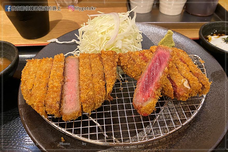 關西大阪美食｜來吃超人氣傳說中的炸牛排「牛カツ京都勝牛」，想吃幾分熟自己決定，心齋橋道頓堀也有分店 @我在前往韓國旅遊的路上