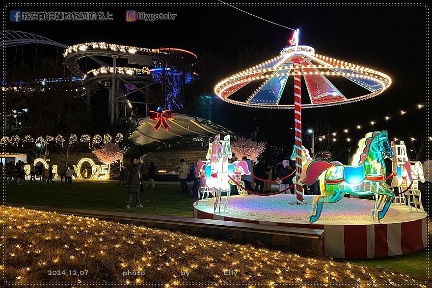 65)大邱．大明站｜大邱前山洗衣場公園冬季庭園聖誕慶典＆前山日落展望台 @我在前往韓國旅遊的路上