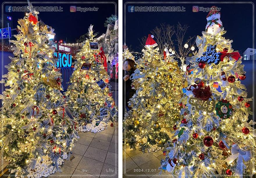 65)大邱．大明站｜大邱前山洗衣場公園冬季庭園聖誕慶典＆前山日落展望台 @我在前往韓國旅遊的路上