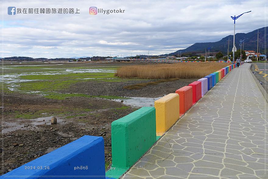 63)慶尚南道．泗川｜鏤空雕刻、彩虹海岸道路、sacheon巨型字超好拍，鄰近三千浦大橋,船津里城 @我在前往韓國旅遊的路上