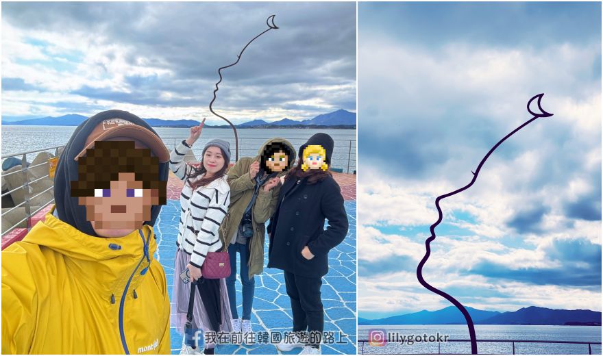 63)慶尚南道．泗川｜鏤空雕刻、彩虹海岸道路、sacheon巨型字超好拍，鄰近三千浦大橋,船津里城 @我在前往韓國旅遊的路上