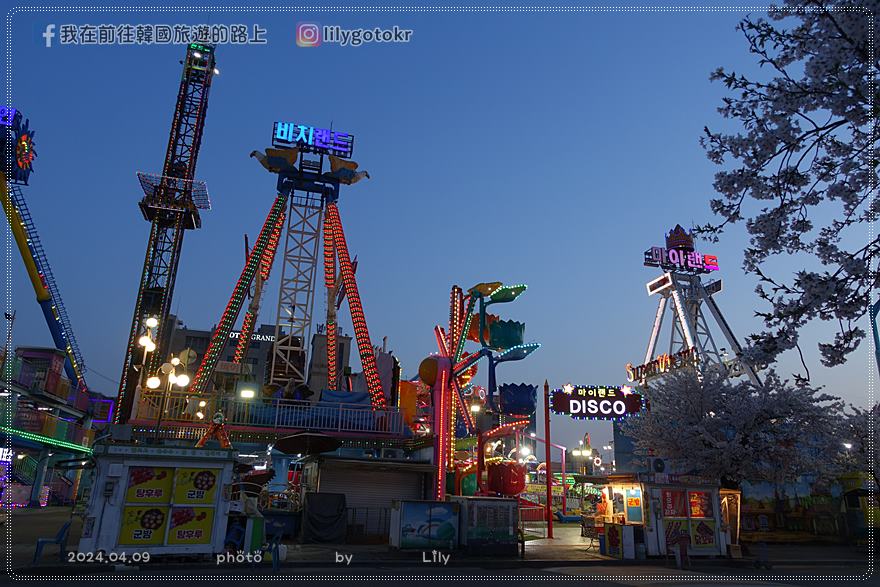 63)仁川賞櫻｜到「月尾公園、月尾主題公園」海景櫻花、海鷗夕陽一次收 @我在前往韓國旅遊的路上