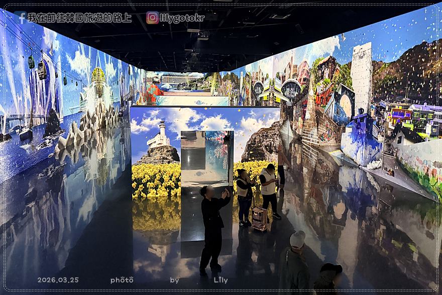 釜山景點推薦｜Arte Museum光影沉浸藝術超好拍！釜山通行證VBP免費入場 @我在前往韓國旅遊的路上