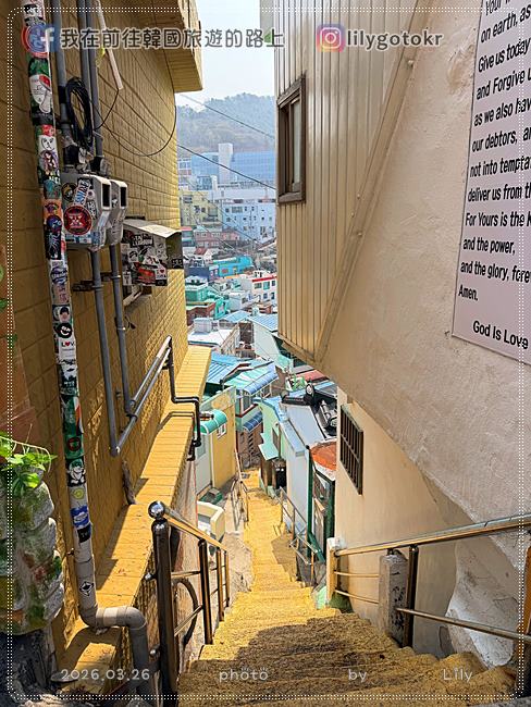 71)釜山．土城站｜甘川洞文化村2026最新攻略，不費力走法~帶你一次集滿的四隻小王子 @我在前往韓國旅遊的路上