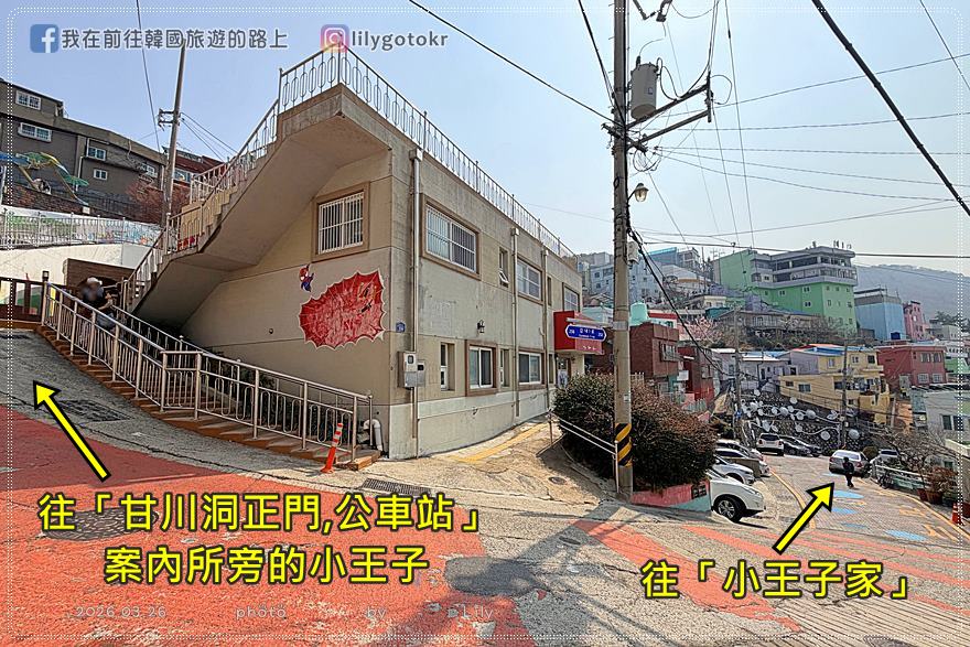 71)釜山．土城站｜甘川洞文化村2026最新攻略，不費力走法~帶你一次集滿的四隻小王子 @我在前往韓國旅遊的路上