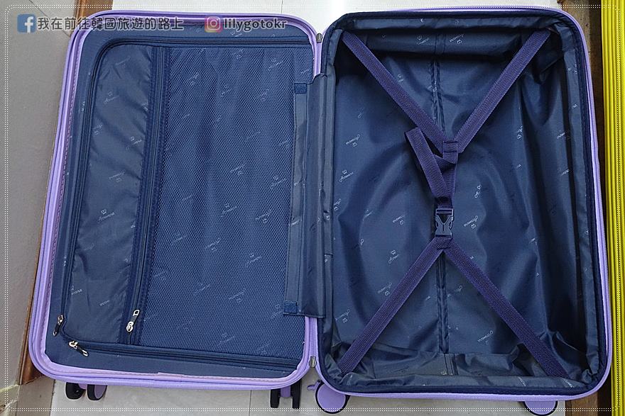 開箱｜【Arowana 亞諾納】前開河馬旅行箱，煞車輪、掛勾、拉鍊擴充、手機支架，通通有了！還贈透明保護套，破箱換新箱 @我在前往韓國旅遊的路上