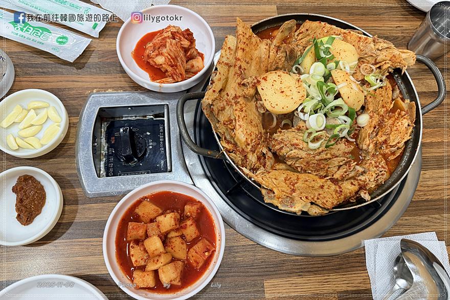 【首爾乙支路3街站美食】30年老店「東原家(동원집)」馬鈴薯排骨湯，在地人氣排隊名店推薦 @我在前往韓國旅遊的路上