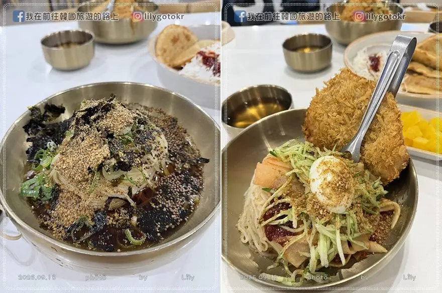 【大田美食．儒城溫泉站】代孫館(대손관)：炸豬排冷麵、蔥花炸豬排，免費提供爆米花、冰沙 @我在前往韓國旅遊的路上