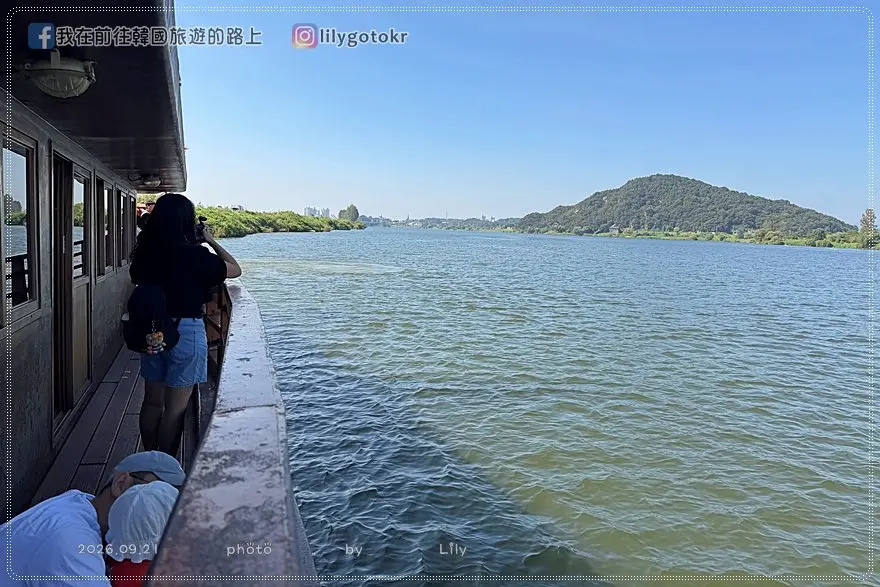 【忠清南道．扶餘景點】搭乘黃布帆船遊白馬江，眺望扶蘇山城落花岩與皋蘭寺，交通票價全攻略 @我在前往韓國旅遊的路上