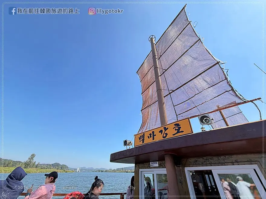 【忠清南道．扶餘景點】搭乘黃布帆船遊白馬江，眺望扶蘇山城落花岩與皋蘭寺，交通票價全攻略 @我在前往韓國旅遊的路上