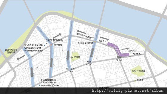 首爾．江南區｜江南區將推動「韓流明星街」，以後追星更方便了！ @我在前往韓國旅遊的路上