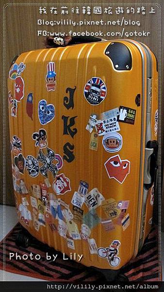 我的Commodore 戰車29吋行李箱入手+行李貼紙大公開!!! @我在前往韓國旅遊的路上
