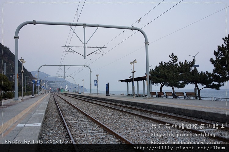 ⑦江原道．江陵｜一生要追一次「正東津日出」離海最近的火車站！ @我在前往韓國旅遊的路上