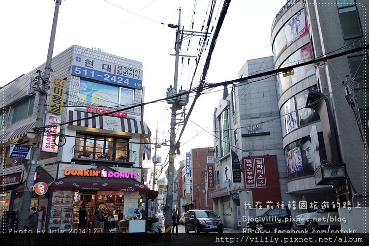 ⑦首爾追雪｜狎鷗亭羅德奧區~韓國經紀公司巡禮(FNC,SM,JYP) 還巧遇張根碩!!(附逛街地圖) @我在前往韓國旅遊的路上