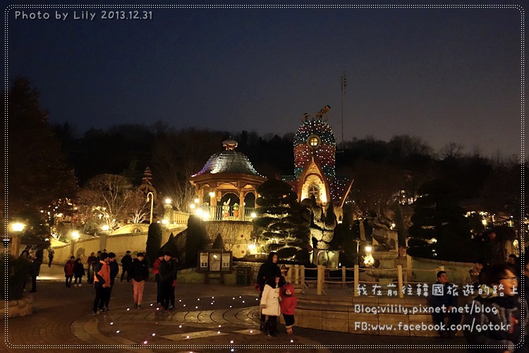 ⑦京畿．龍仁｜愛寶樂園&#8221;浪漫燈飾節&#8221;讓你置身於童話世界中的主角／冬季跨年 @我在前往韓國旅遊的路上