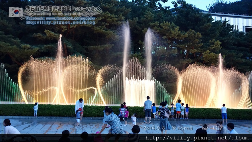 ⑪首爾．南部客運站｜首爾文化廣場「藝術殿堂」＆避暑戲水「世界音樂噴泉」 @我在前往韓國旅遊的路上