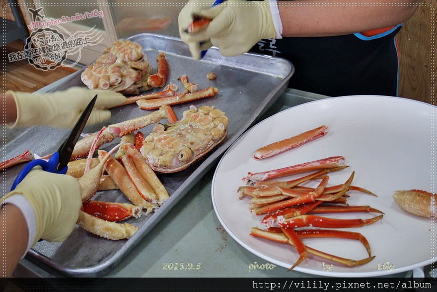 ⑱釜山．機張｜到「機張市場」青海王雪蟹(청해왕대게)享用肥美鮮甜螃蟹(南浦洞有直達公車到機張） @我在前往韓國旅遊的路上