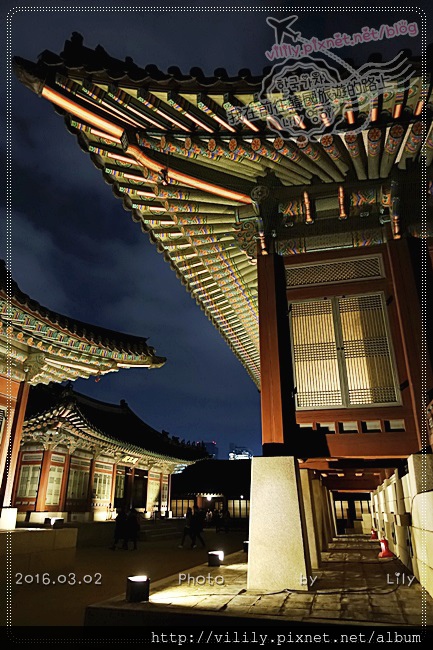 ㉓ 景福宮站｜古宮夜間特別開放～到「景福宮」感受宮闕迷人之處，夜景美到爆！ @我在前往韓國旅遊的路上