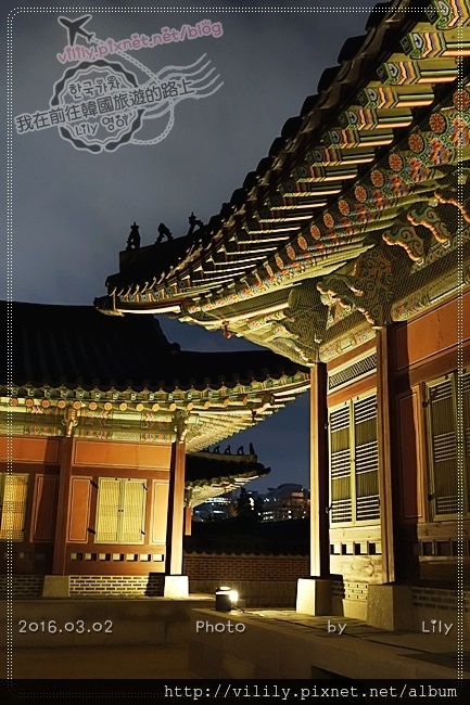 ㉓ 景福宮站｜古宮夜間特別開放～到「景福宮」感受宮闕迷人之處，夜景美到爆！ @我在前往韓國旅遊的路上