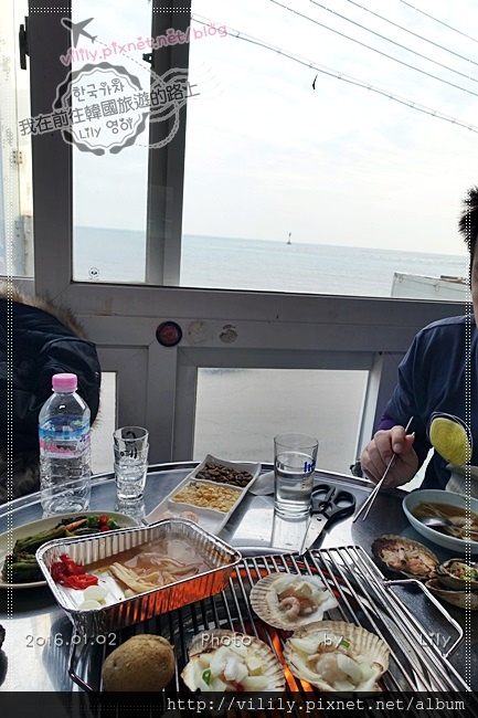 ㉒釜山．海雲台｜青沙浦海鮮烤貝大餐(정사포해운대구이)＆超美夕陽 @我在前往韓國旅遊的路上