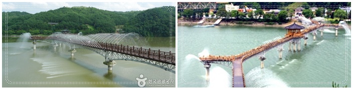 ㉗慶尚北道．安東｜韓國最長木棧橋「月映橋」，不可錯過美麗的夜景！ @我在前往韓國旅遊的路上