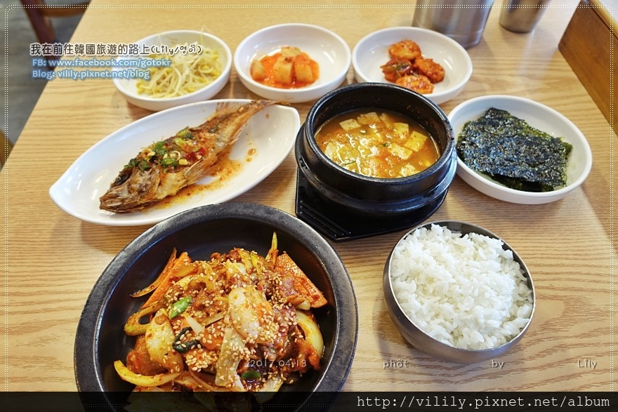 ㉜釜山．南浦站｜平價CP值破表的「精誠食堂(정성식당)」，一人用餐可 @我在前往韓國旅遊的路上
