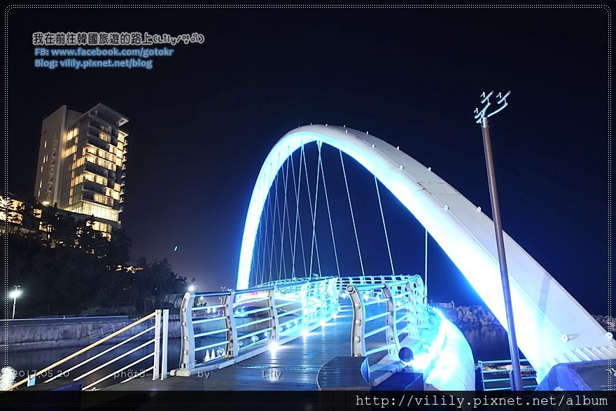 ㉝江原道．江陵｜江門海邊(강문해변)＆立木橋夜景《她很漂亮》取景地 @我在前往韓國旅遊的路上