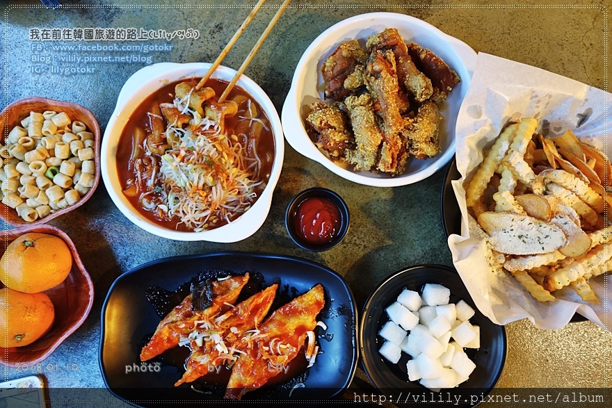 ㊵(已歇業)首爾．弘大｜京錫家的炸雞小吃(경석이네통닭분식)平價套餐[韓遊網團購] @我在前往韓國旅遊的路上