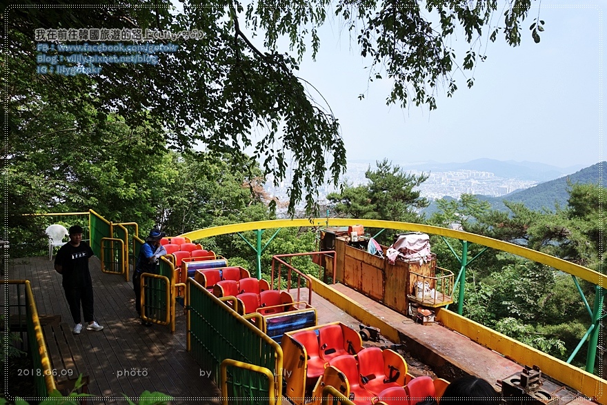 ㊸光州．文化殿堂站｜無等山吊椅式纜車＆單軌列車，挑戰你的心臟強度 @我在前往韓國旅遊的路上